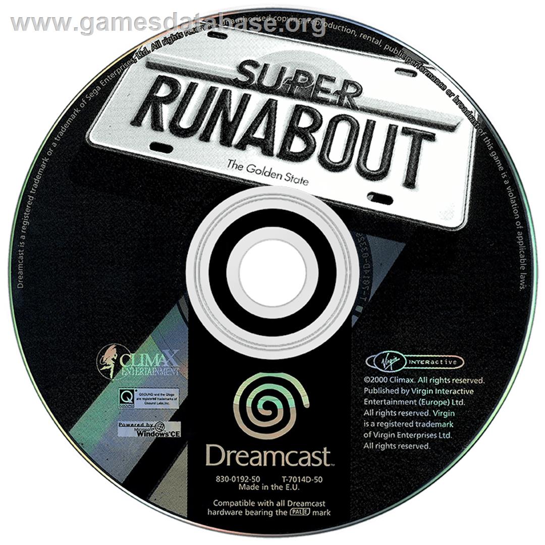 Super Runabout: San Francisco Edition - Sega Dreamcast - Artwork - Disc