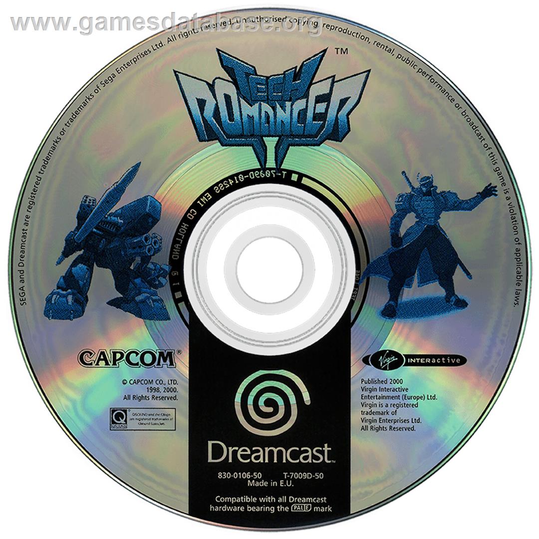 Tech Romancer - Sega Dreamcast - Artwork - Disc