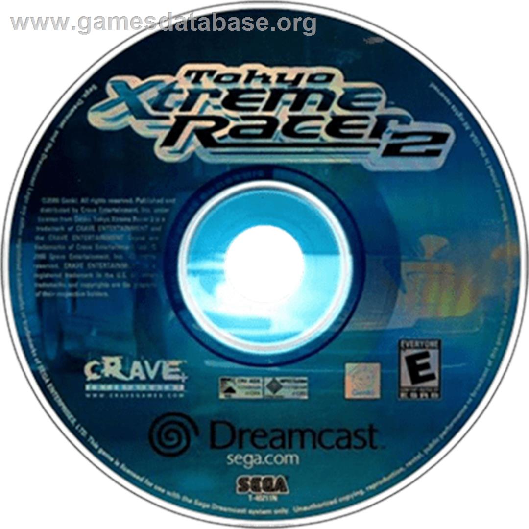 Tokyo Xtreme Racer 2 - Sega Dreamcast - Artwork - Disc