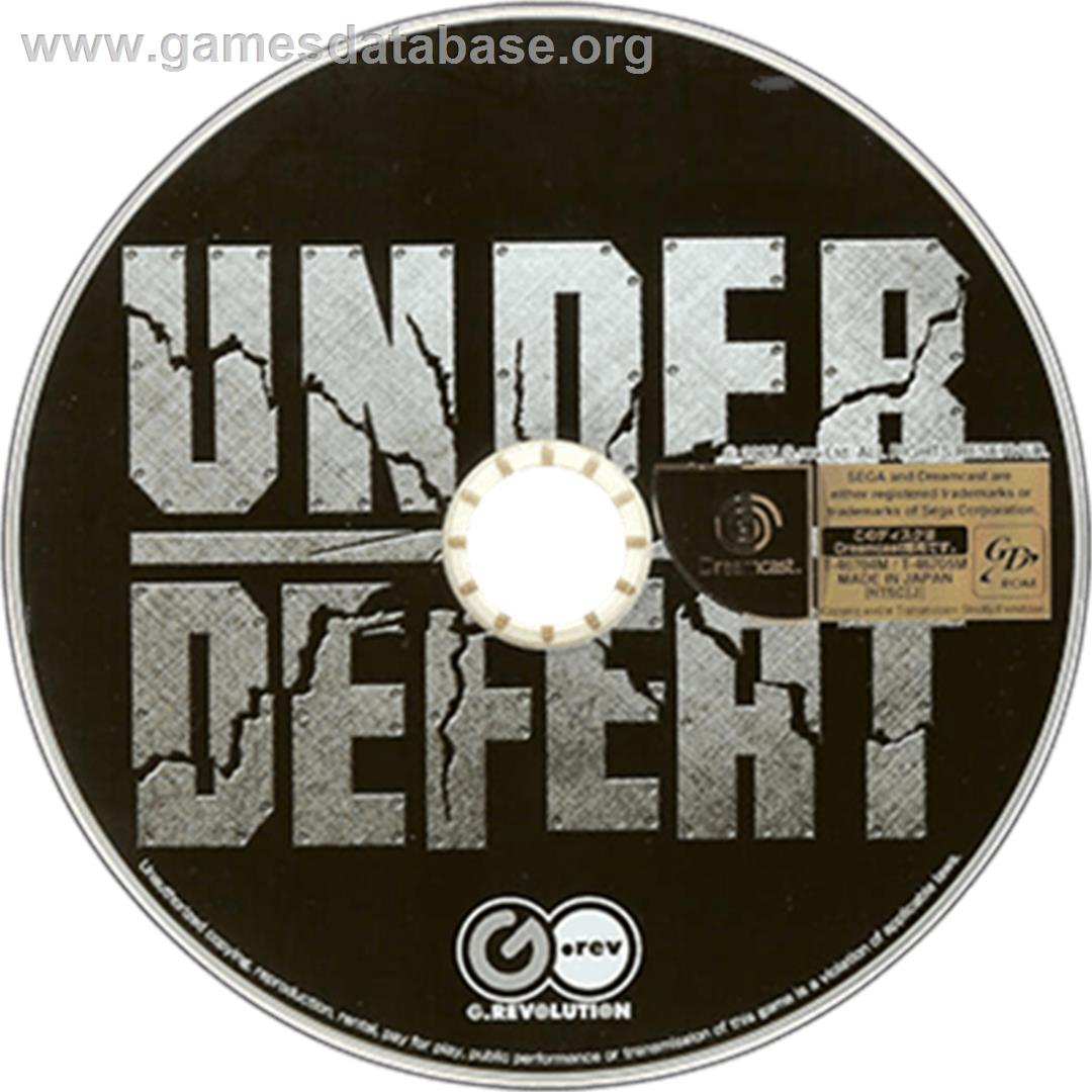Under Defeat - Sega Dreamcast - Artwork - Disc