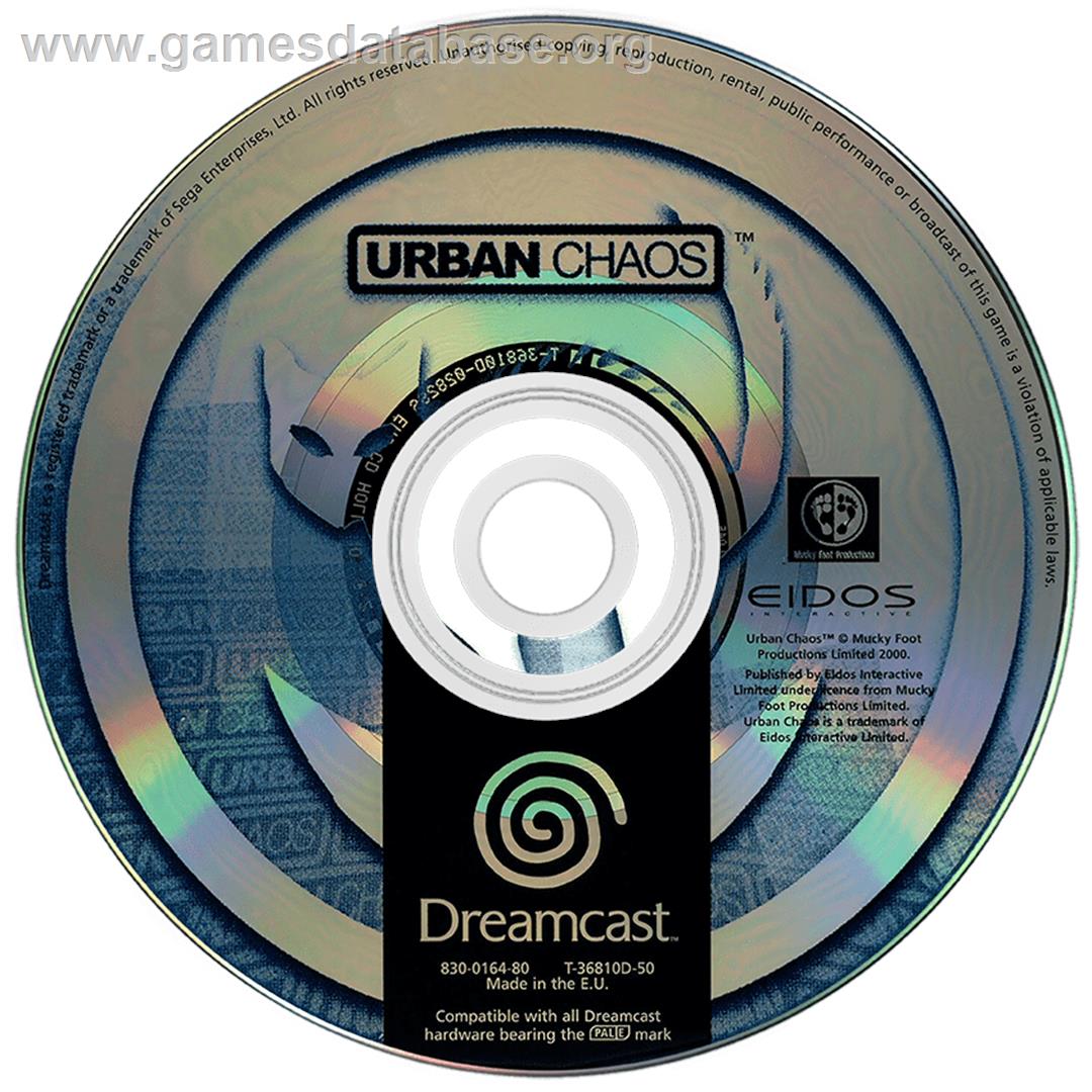 Urban Chaos - Sega Dreamcast - Artwork - Disc