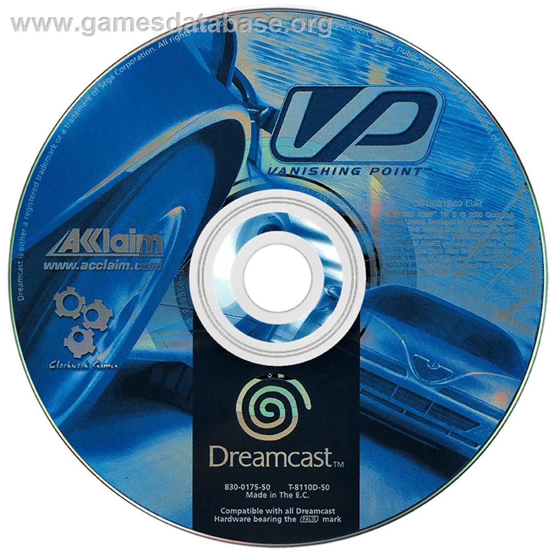 Vanishing Point - Sega Dreamcast - Artwork - Disc