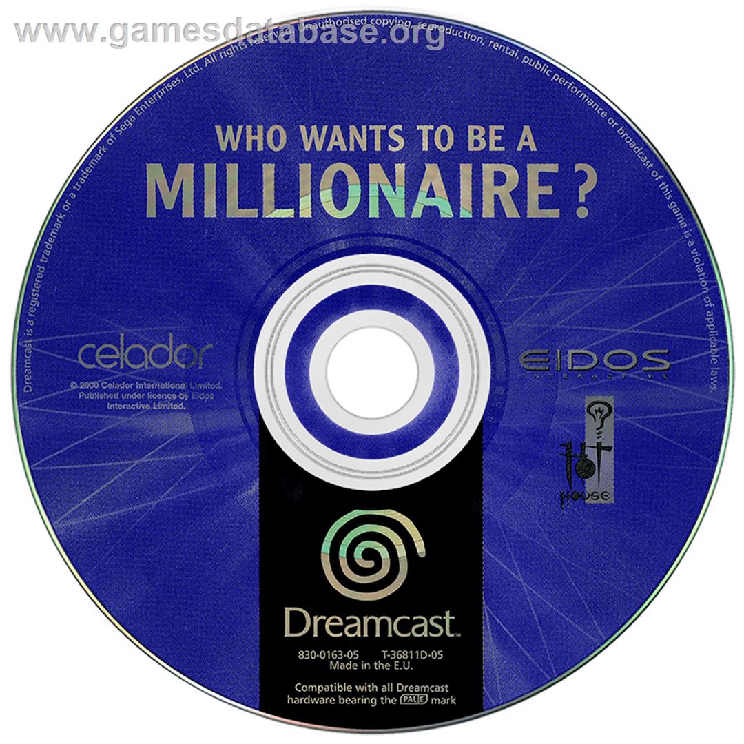 Who Wants to Be a Millionaire? - Sega Dreamcast - Artwork - Disc