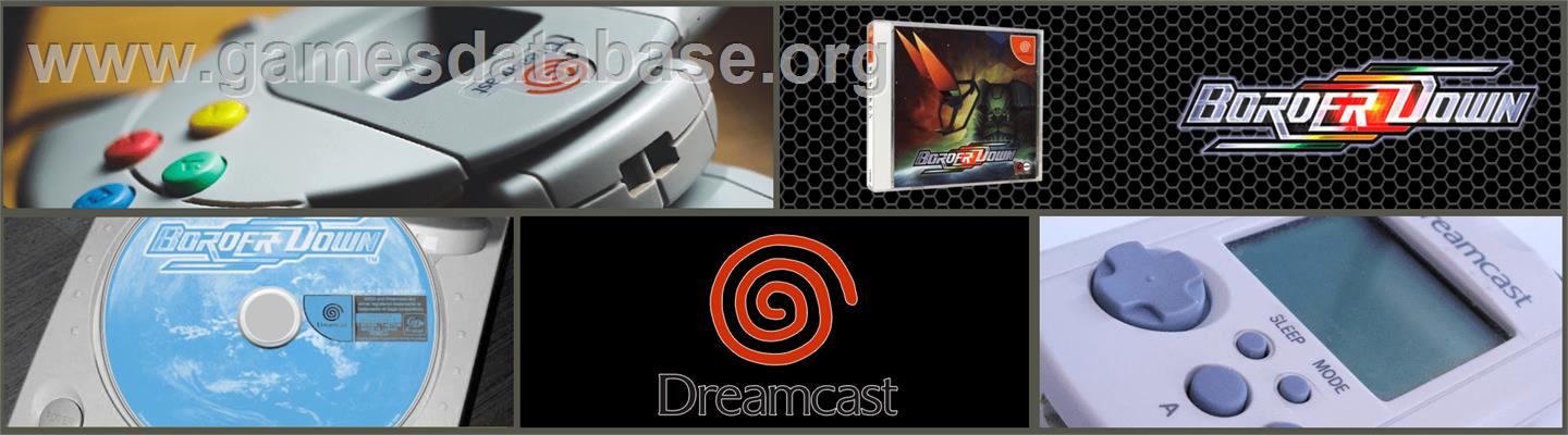 Border Down - Sega Dreamcast - Artwork - Marquee