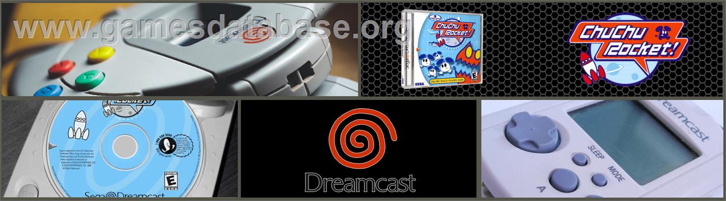 ChuChu Rocket - Sega Dreamcast - Artwork - Marquee