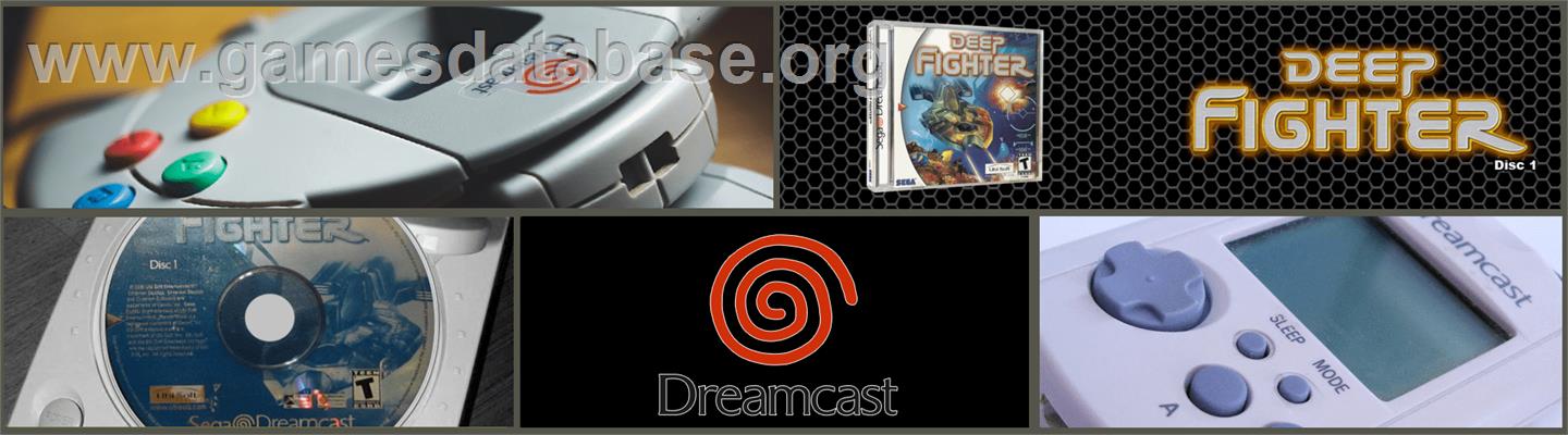Deep Fighter - Sega Dreamcast - Artwork - Marquee