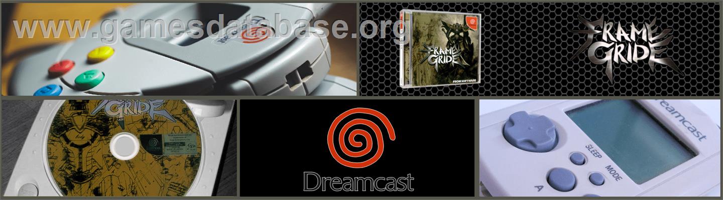 Frame Gride - Sega Dreamcast - Artwork - Marquee