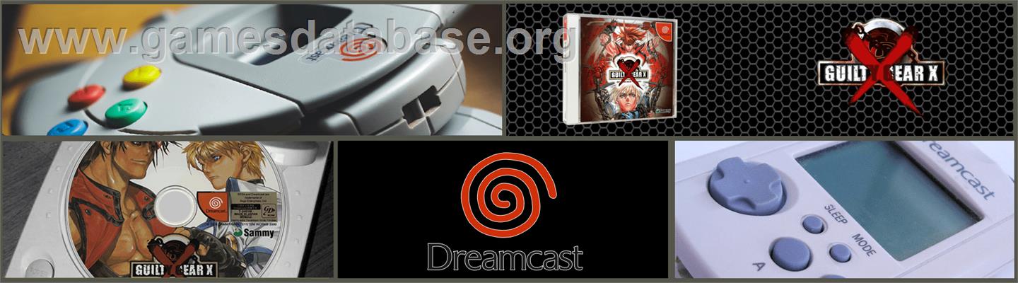 Guilty Gear X - Sega Dreamcast - Artwork - Marquee