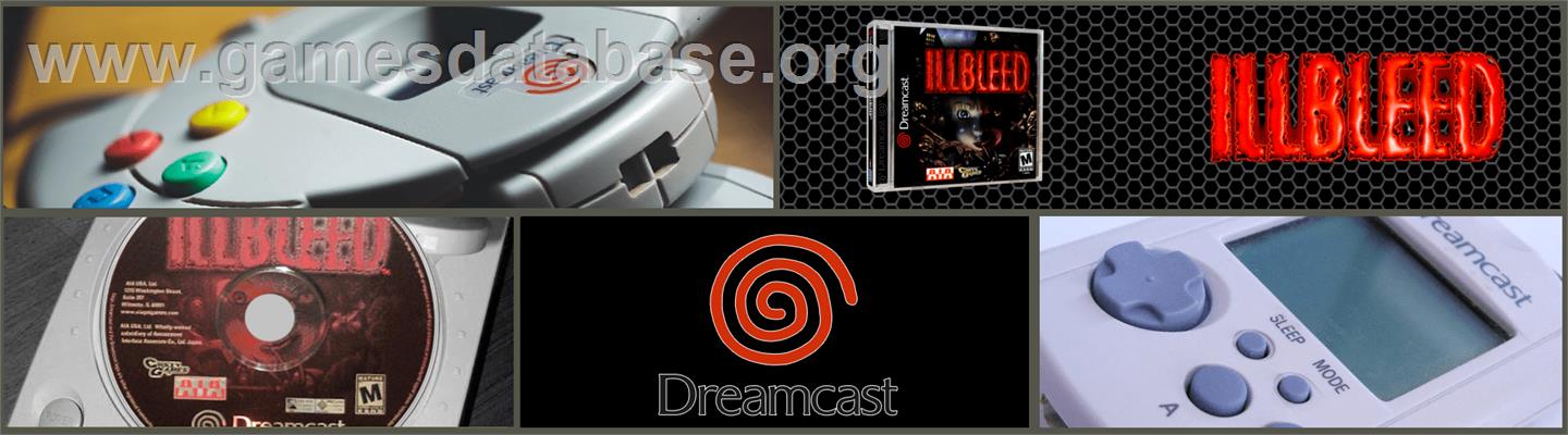 Illbleed - Sega Dreamcast - Artwork - Marquee