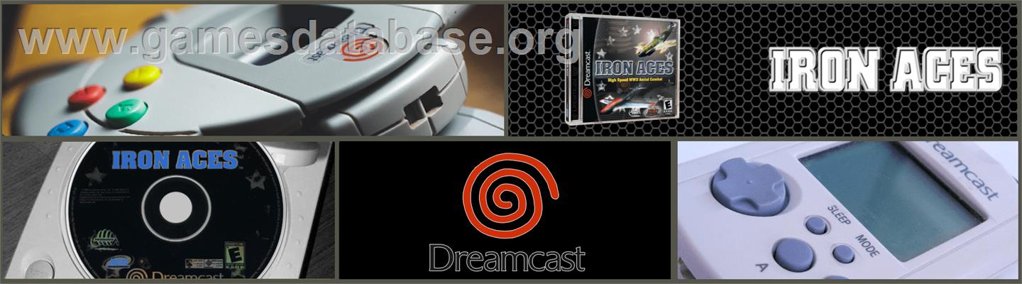 Iron Aces - Sega Dreamcast - Artwork - Marquee