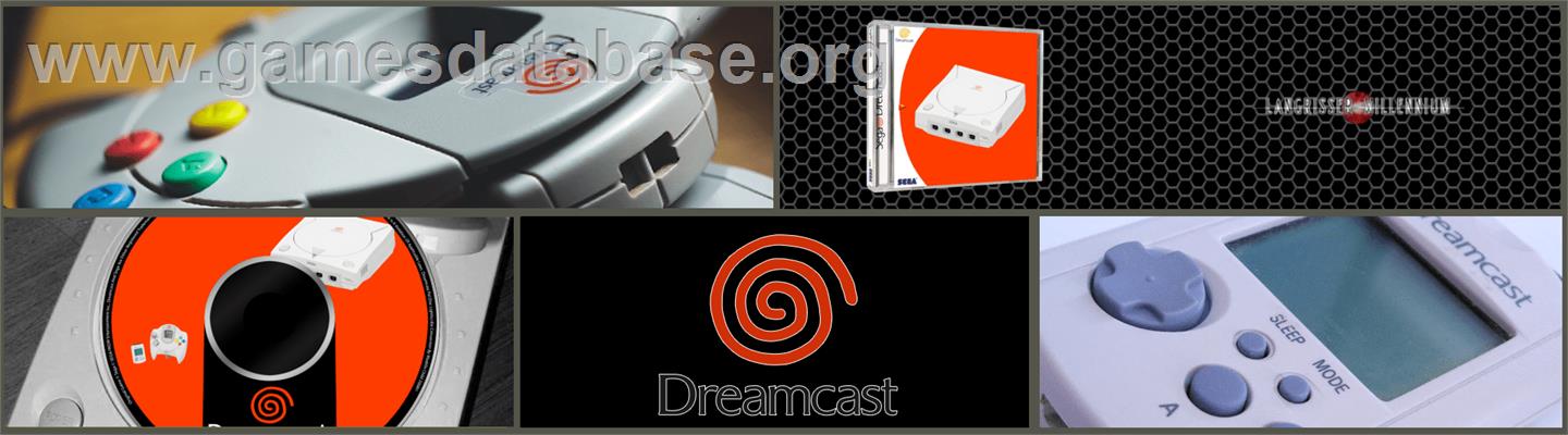 Langrisser Millennium - Sega Dreamcast - Artwork - Marquee