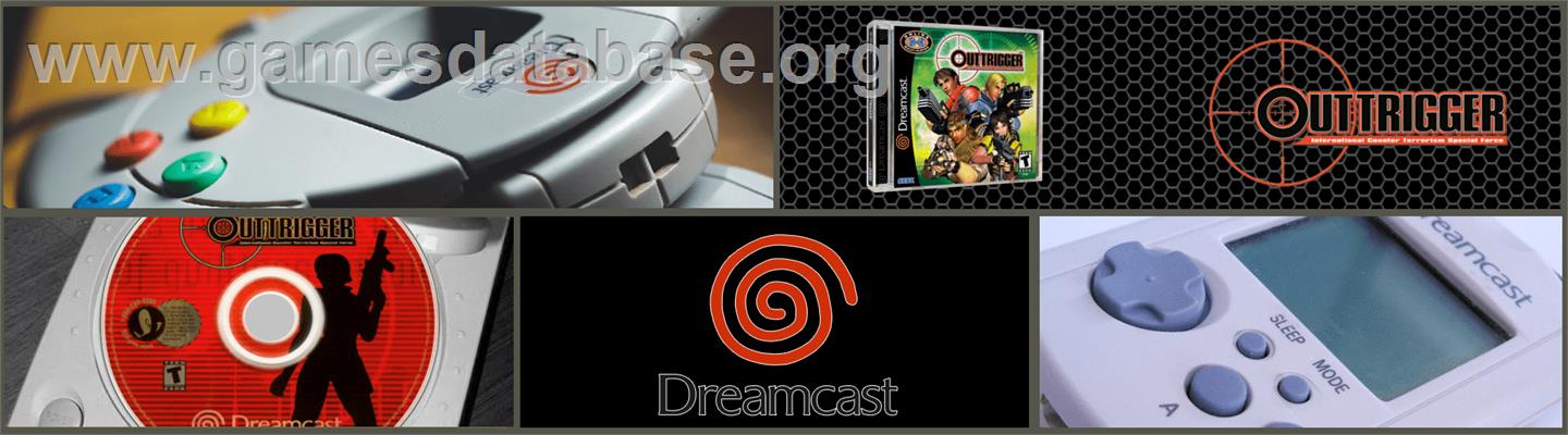 OutTrigger - Sega Dreamcast - Artwork - Marquee