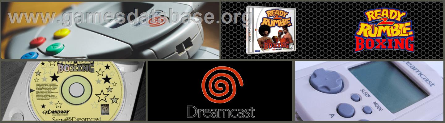 Ready 2 Rumble Boxing: Round 2 - Sega Dreamcast - Artwork - Marquee