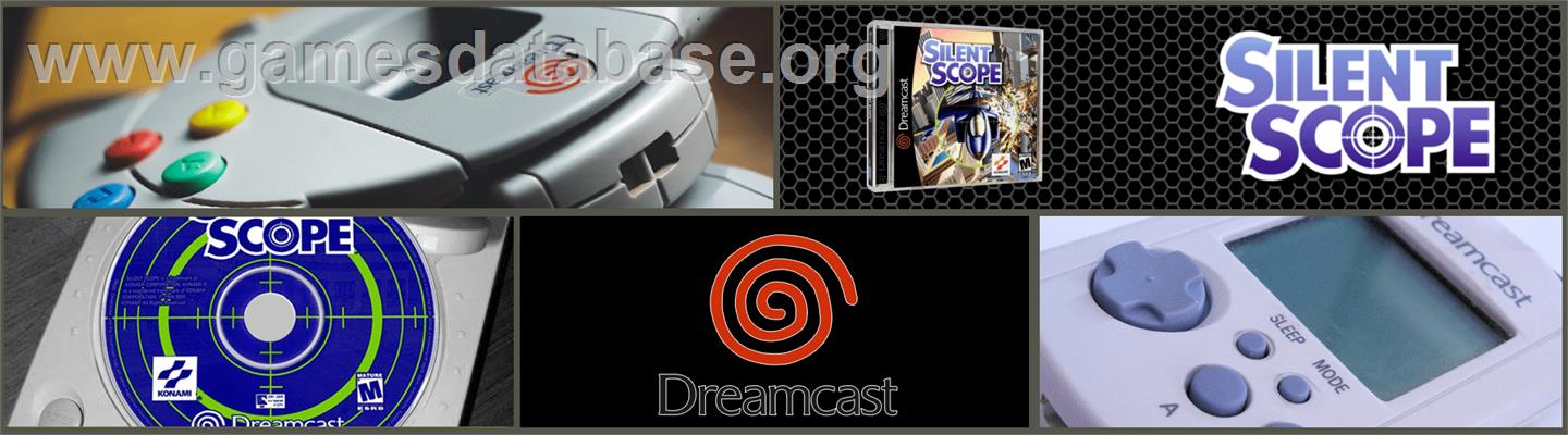 Silent Scope - Sega Dreamcast - Artwork - Marquee