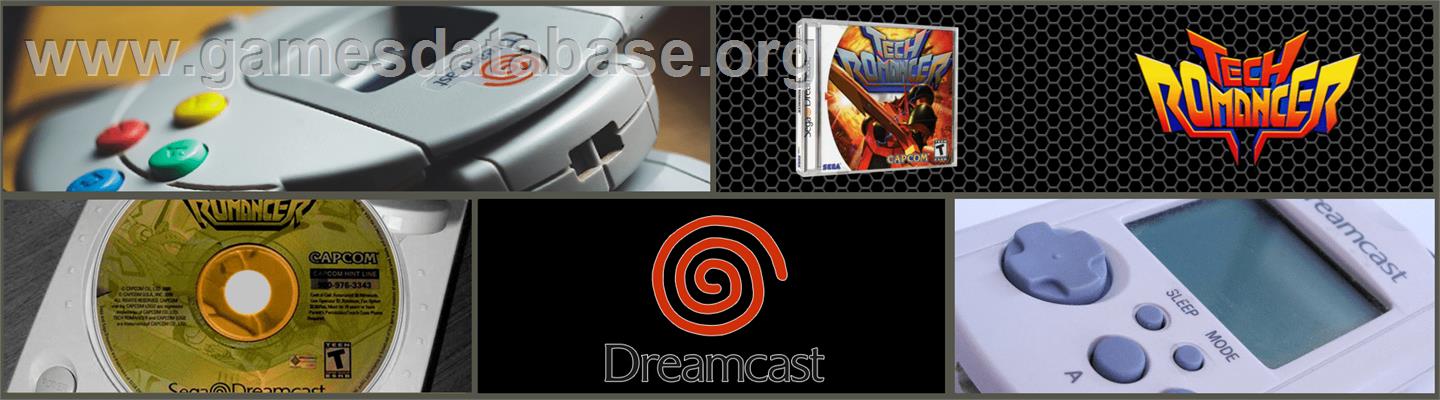 Tech Romancer - Sega Dreamcast - Artwork - Marquee