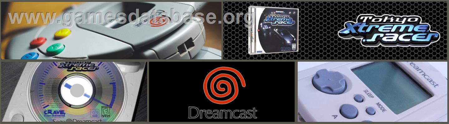 Tokyo Xtreme Racer - Sega Dreamcast - Artwork - Marquee