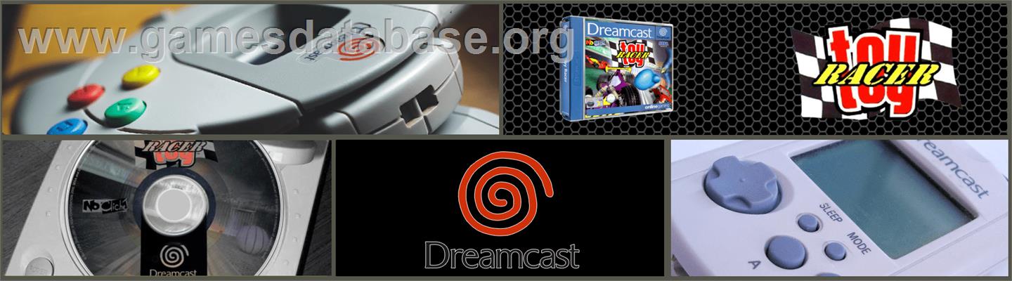 Toy Racer - Sega Dreamcast - Artwork - Marquee