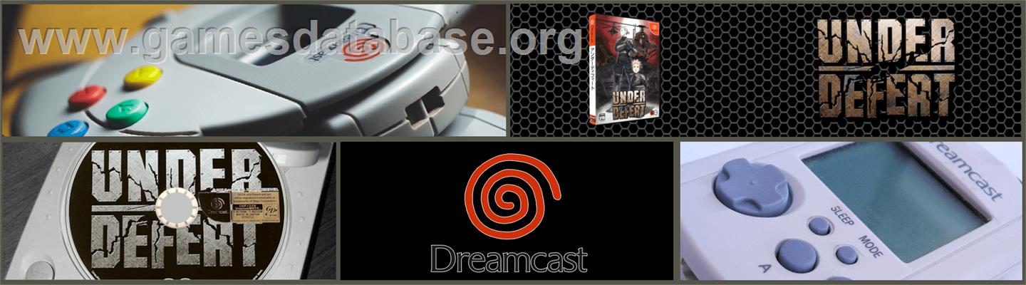Under Defeat - Sega Dreamcast - Artwork - Marquee