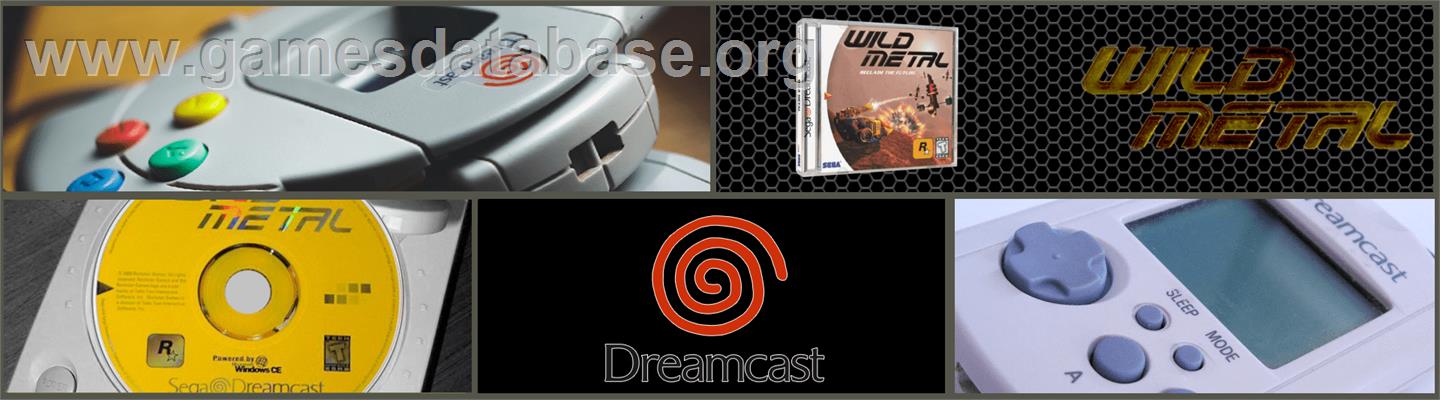 Wild Metal - Sega Dreamcast - Artwork - Marquee