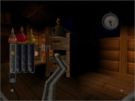 In game image of Chicken Run on the Sega Dreamcast.