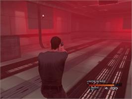 In game image of Headhunter on the Sega Dreamcast.