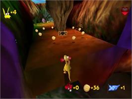 In game image of Kao the Kangaroo on the Sega Dreamcast.