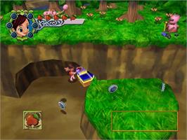 In game image of Napple Tale: Arsia in Daydream on the Sega Dreamcast.