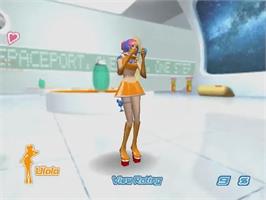 In game image of Space Channel 5: Part 2 on the Sega Dreamcast.