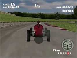 In game image of Spirit of Speed 1937 on the Sega Dreamcast.