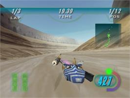 In game image of Star Wars: Episode I - Racer on the Sega Dreamcast.