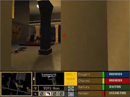 In game image of Tom Clancy's Rainbow Six: Rogue Spear on the Sega Dreamcast.