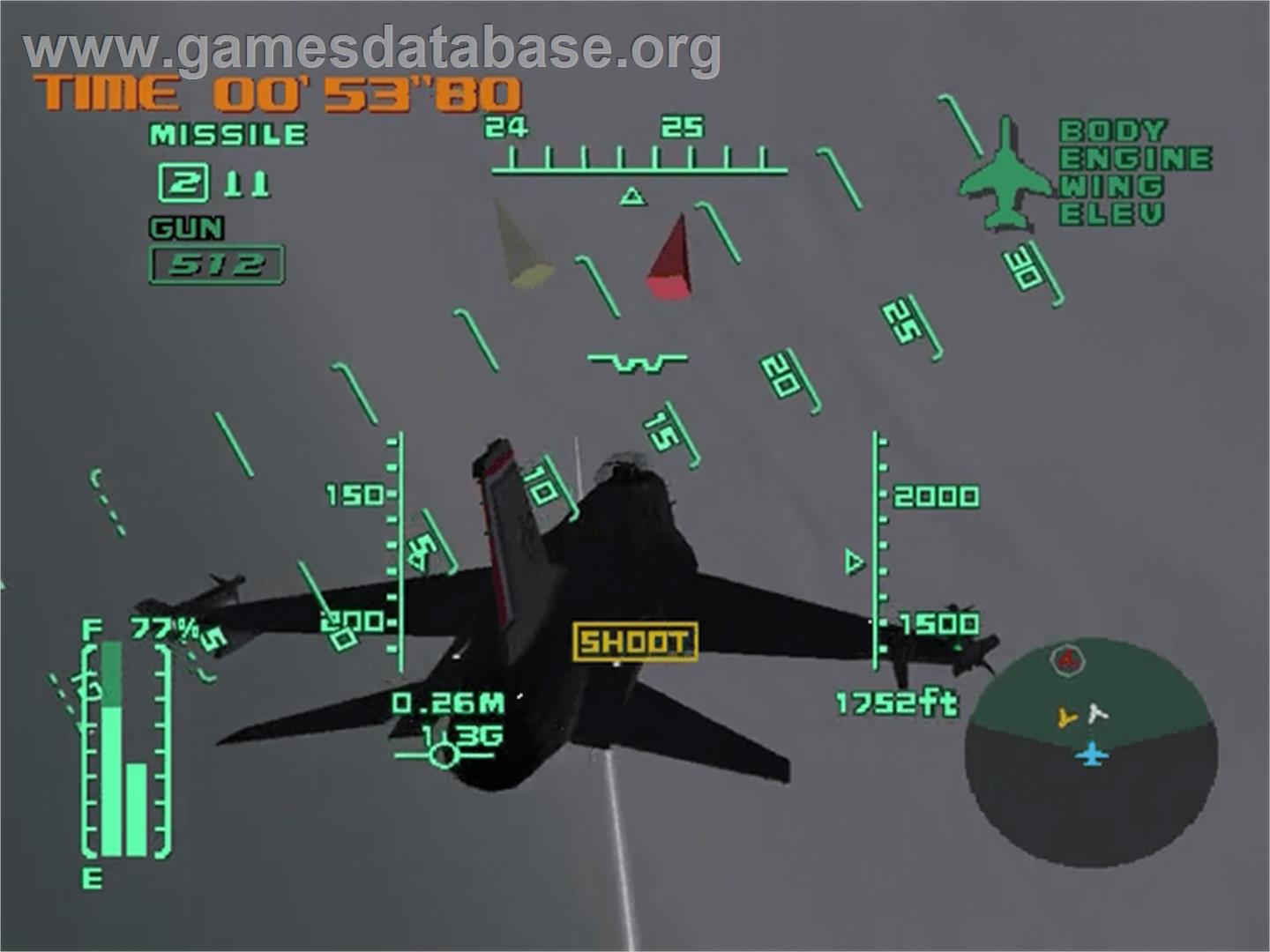 Aerowings 2: Air Strike - Sega Dreamcast - Artwork - In Game