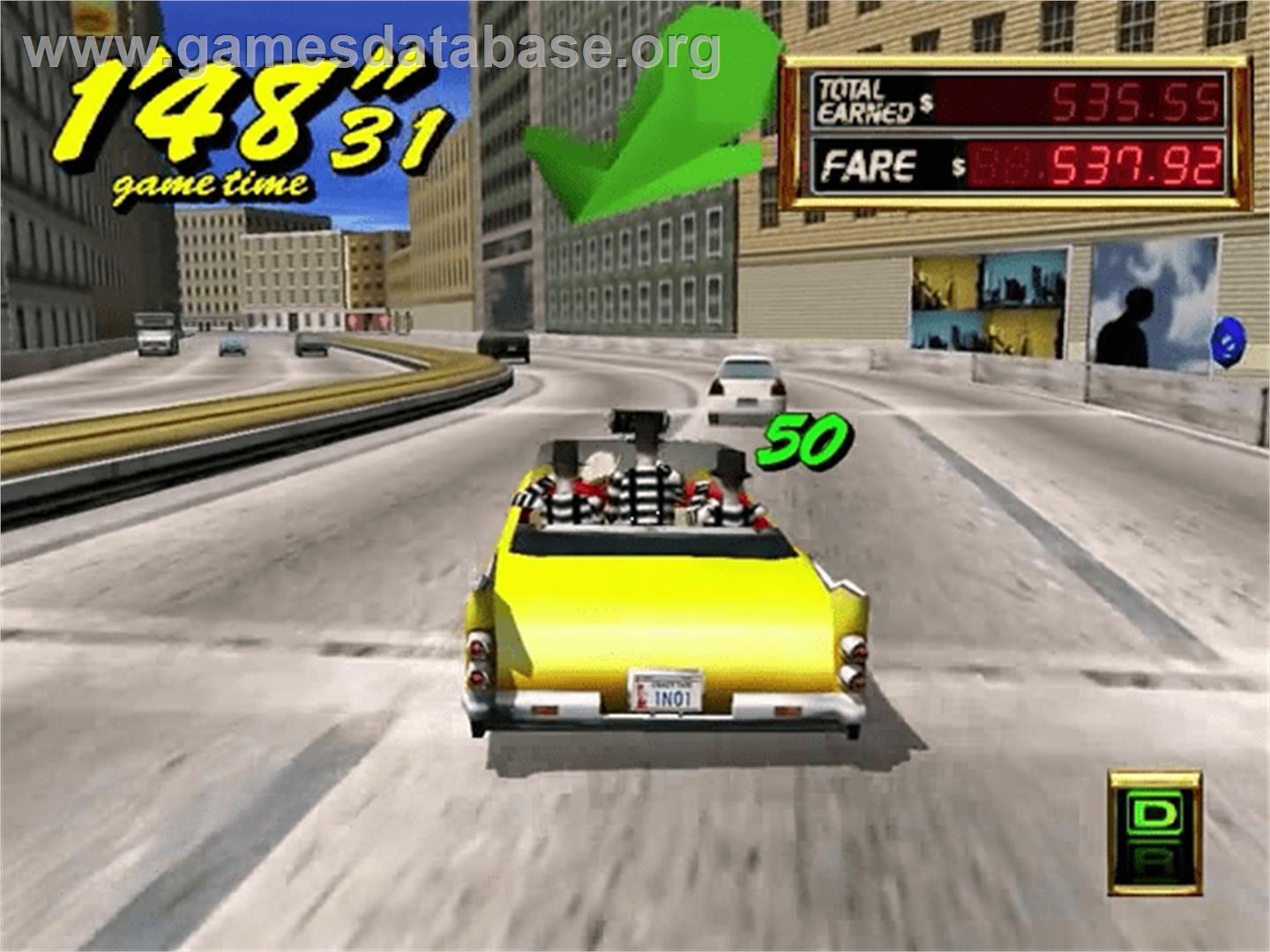 Crazy Taxi 2 - Sega Dreamcast - Artwork - In Game