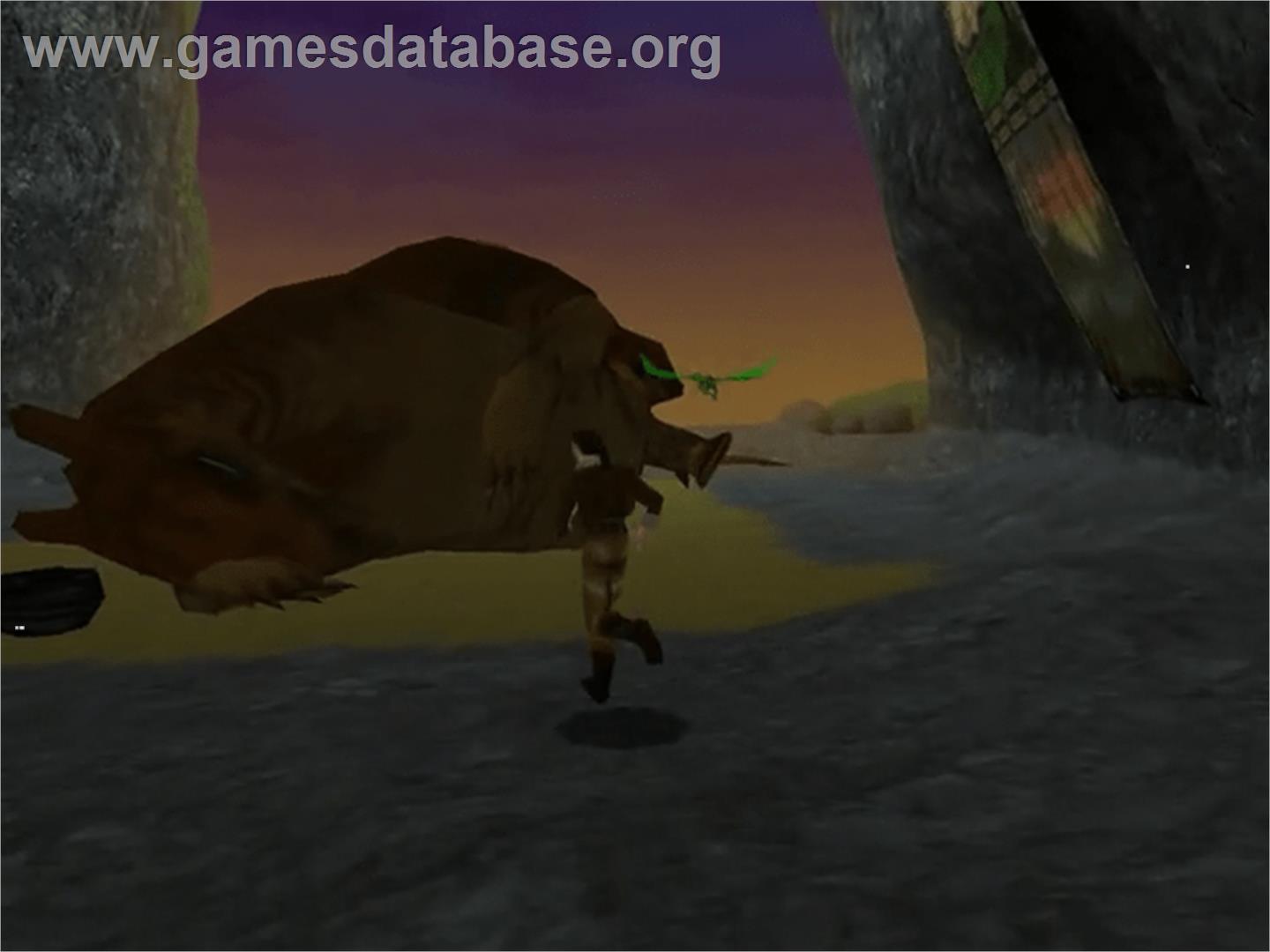 Dragonriders: Chronicles of Pern - Sega Dreamcast - Artwork - In Game