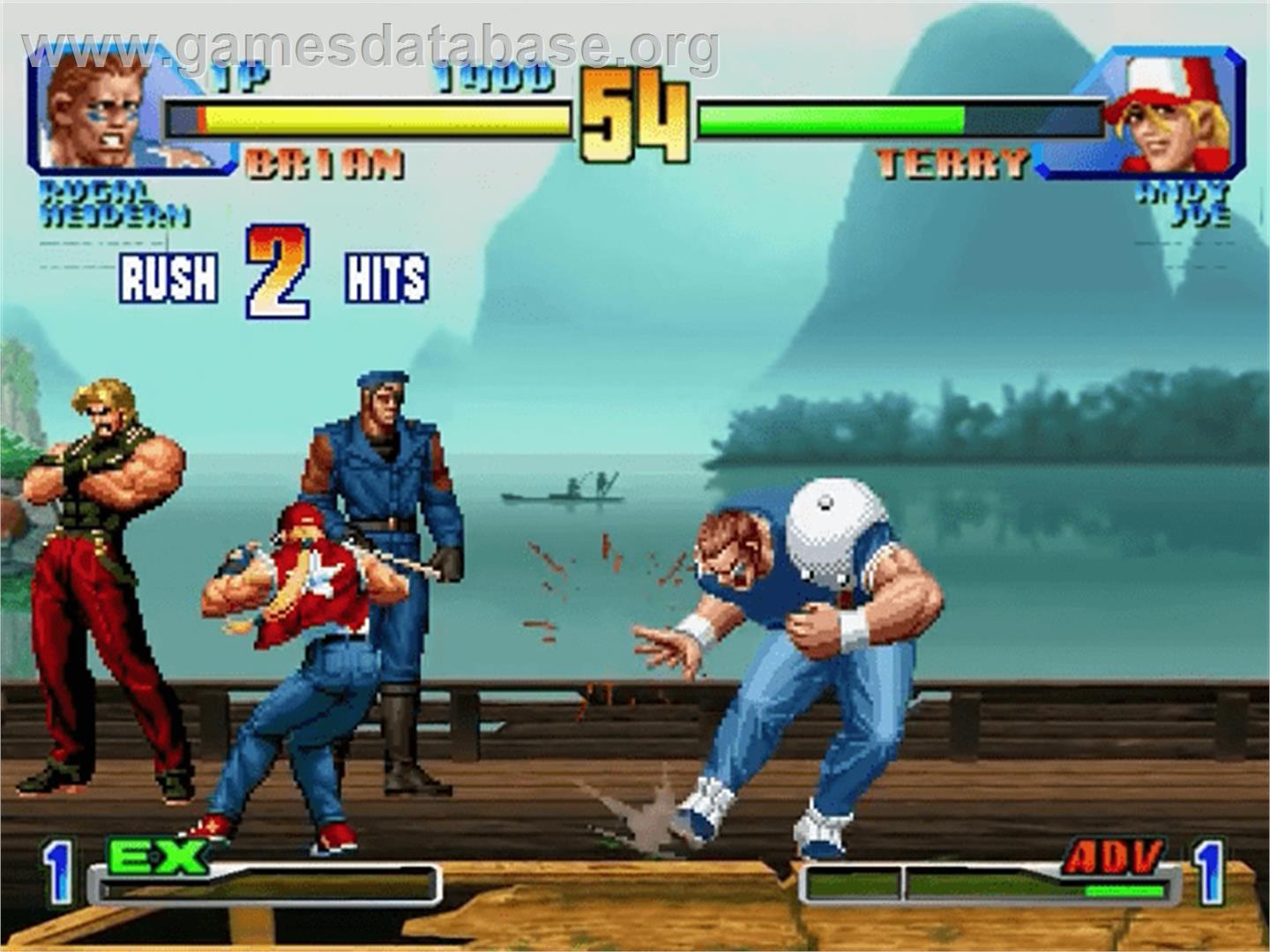 King of Fighters: Dream Match 1999 - Sega Dreamcast - Artwork - In Game