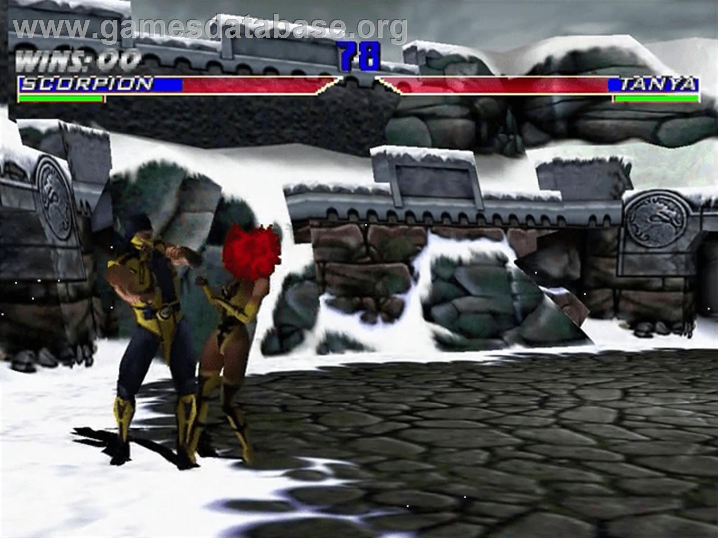 Mortal Kombat Gold - Sega Dreamcast - Artwork - In Game