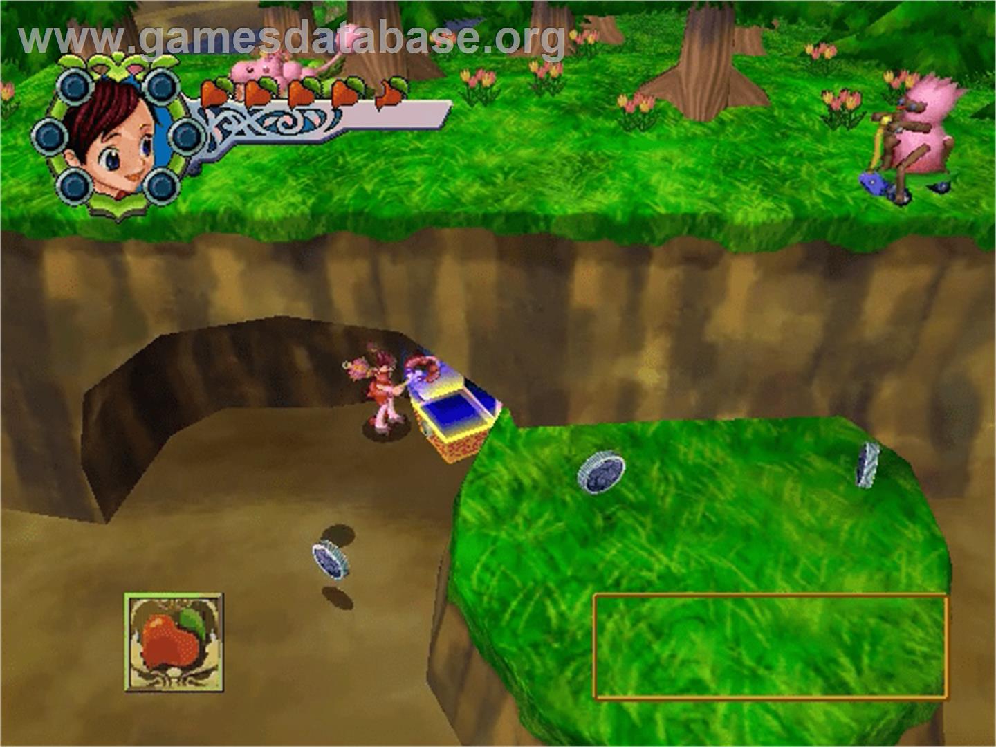 Napple Tale: Arsia in Daydream - Sega Dreamcast - Artwork - In Game