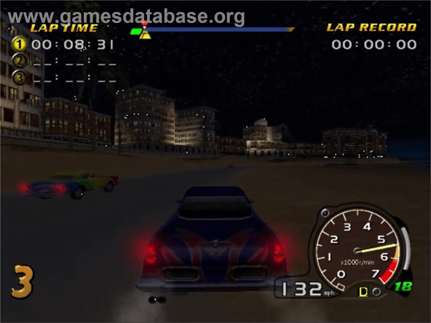 Speed Devils: Online Racing - Sega Dreamcast - Artwork - In Game