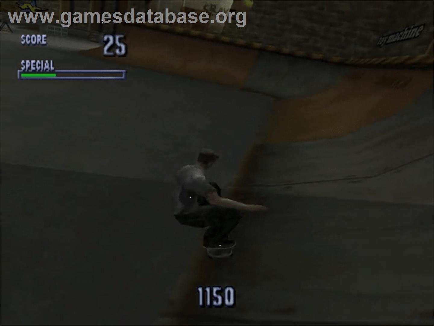 Tony Hawk's Pro Skater - Sega Dreamcast - Artwork - In Game