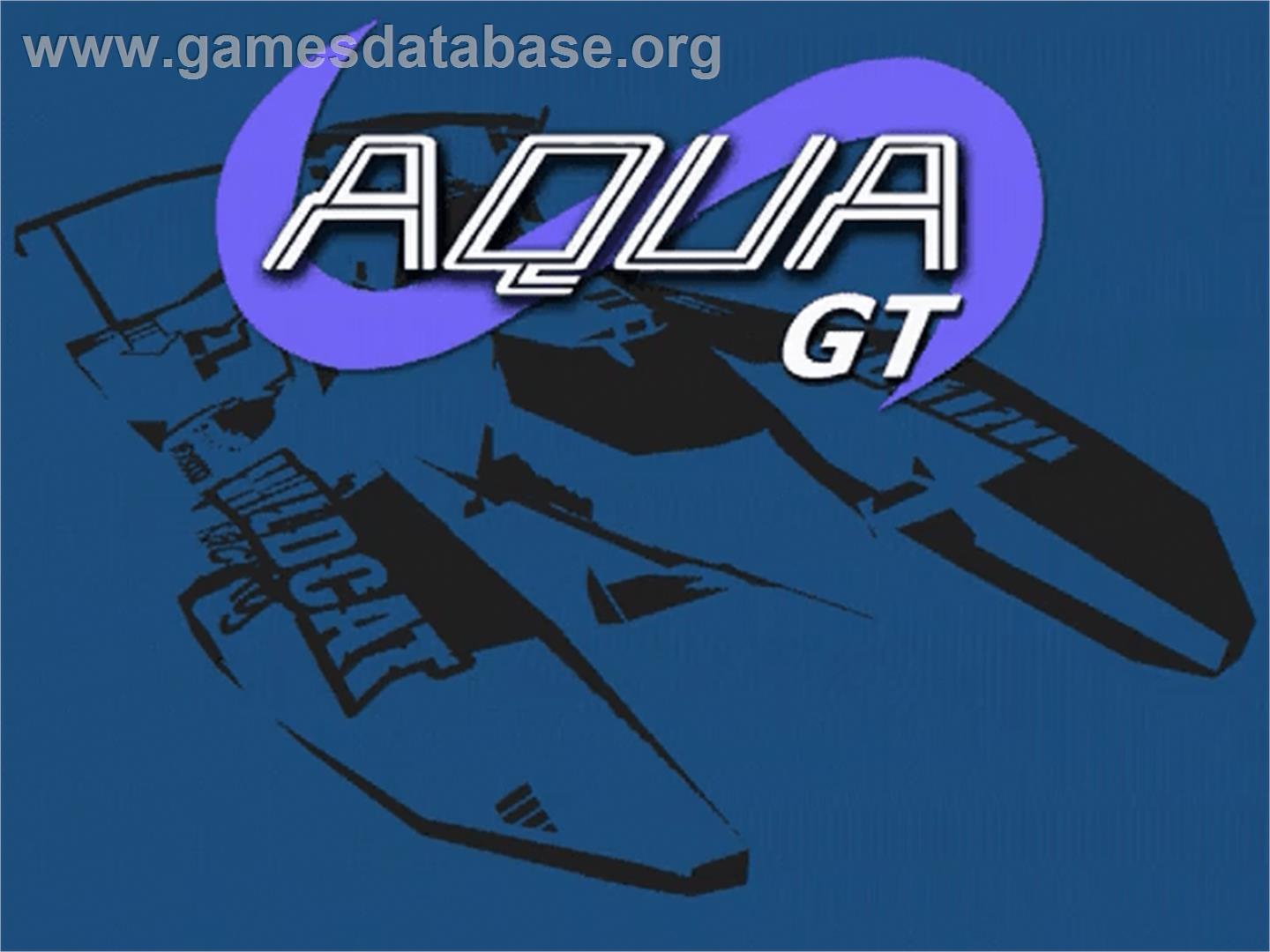 Aqua GT - Sega Dreamcast - Artwork - Title Screen