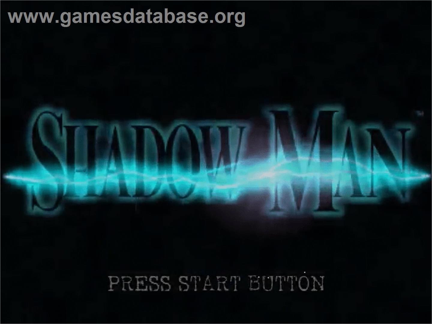 Shadow Man - Sega Dreamcast - Artwork - Title Screen