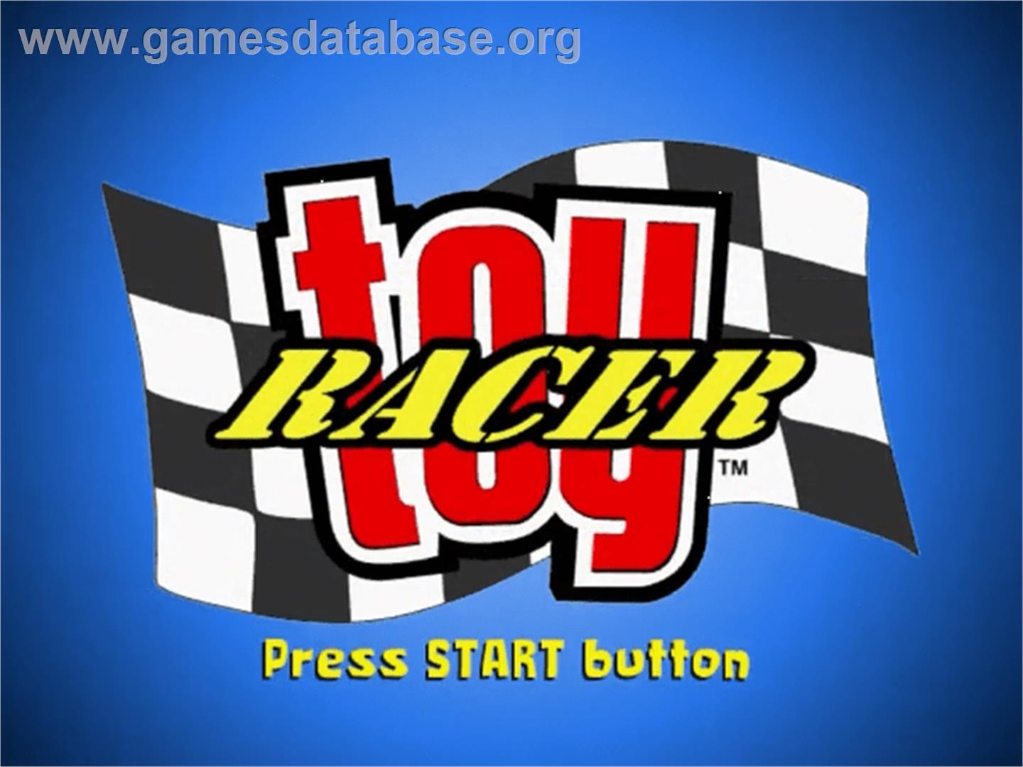Toy Racer - Sega Dreamcast - Artwork - Title Screen