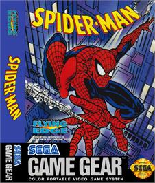 Box cover for Amazing Spider-Man vs. The Kingpin on the Sega Game Gear.