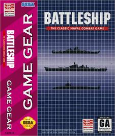 Box cover for Battleship on the Sega Game Gear.