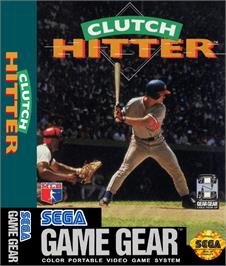Box cover for Clutch Hitter on the Sega Game Gear.