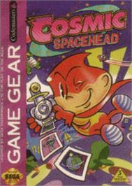 Box cover for Cosmic Spacehead on the Sega Game Gear.