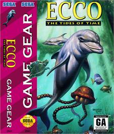 Box cover for Ecco 2: The Tides of Time on the Sega Game Gear.