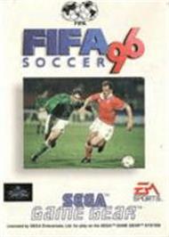 Box cover for FIFA 96 on the Sega Game Gear.