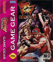 Box cover for Fatal Fury Special / Garou Densetsu Special on the Sega Game Gear.