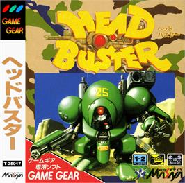 Box cover for Head Buster on the Sega Game Gear.